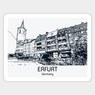 Erfurt - Germany Magnet